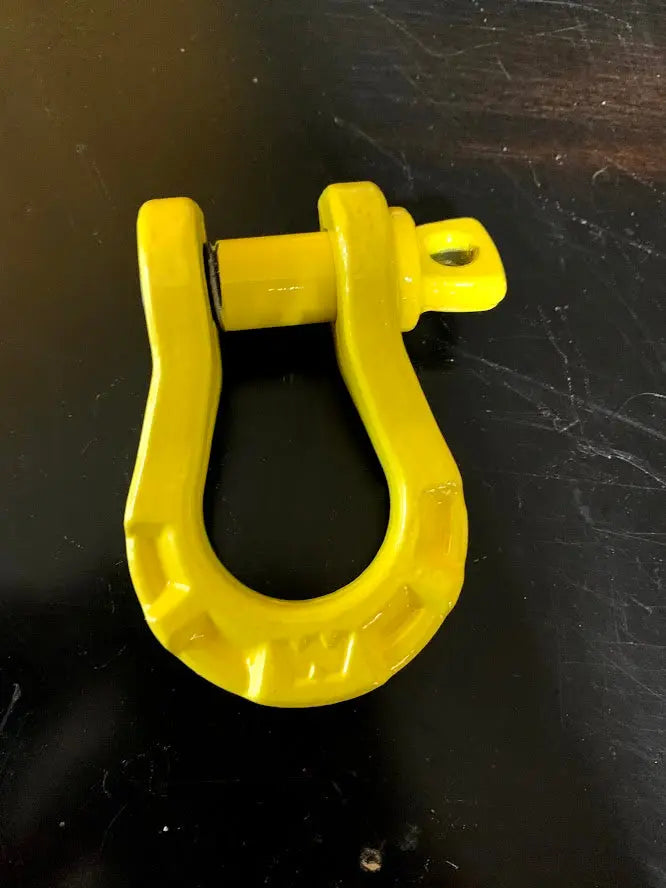 Custom Colored - 3/4 Inch EPIC D-RING SHACKLE - 18,000 LB Custom Splice