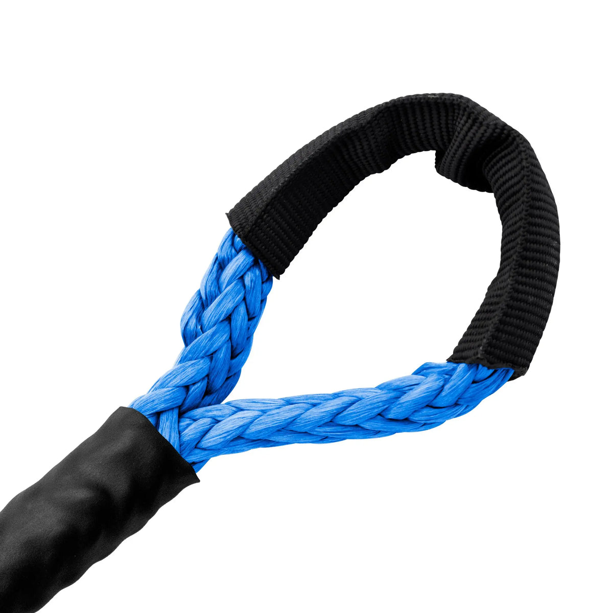 3/8" Diamond Line Winch Rope Soft Eye - Blue.