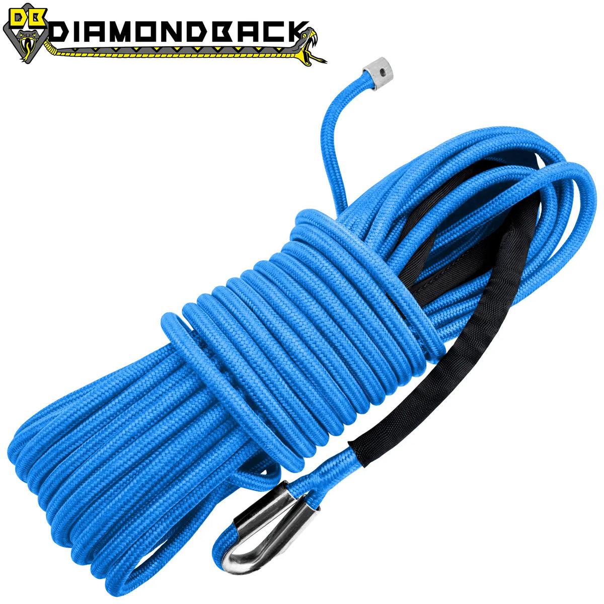 3/8 Diamondback Extension Winch Rope Custom Splice