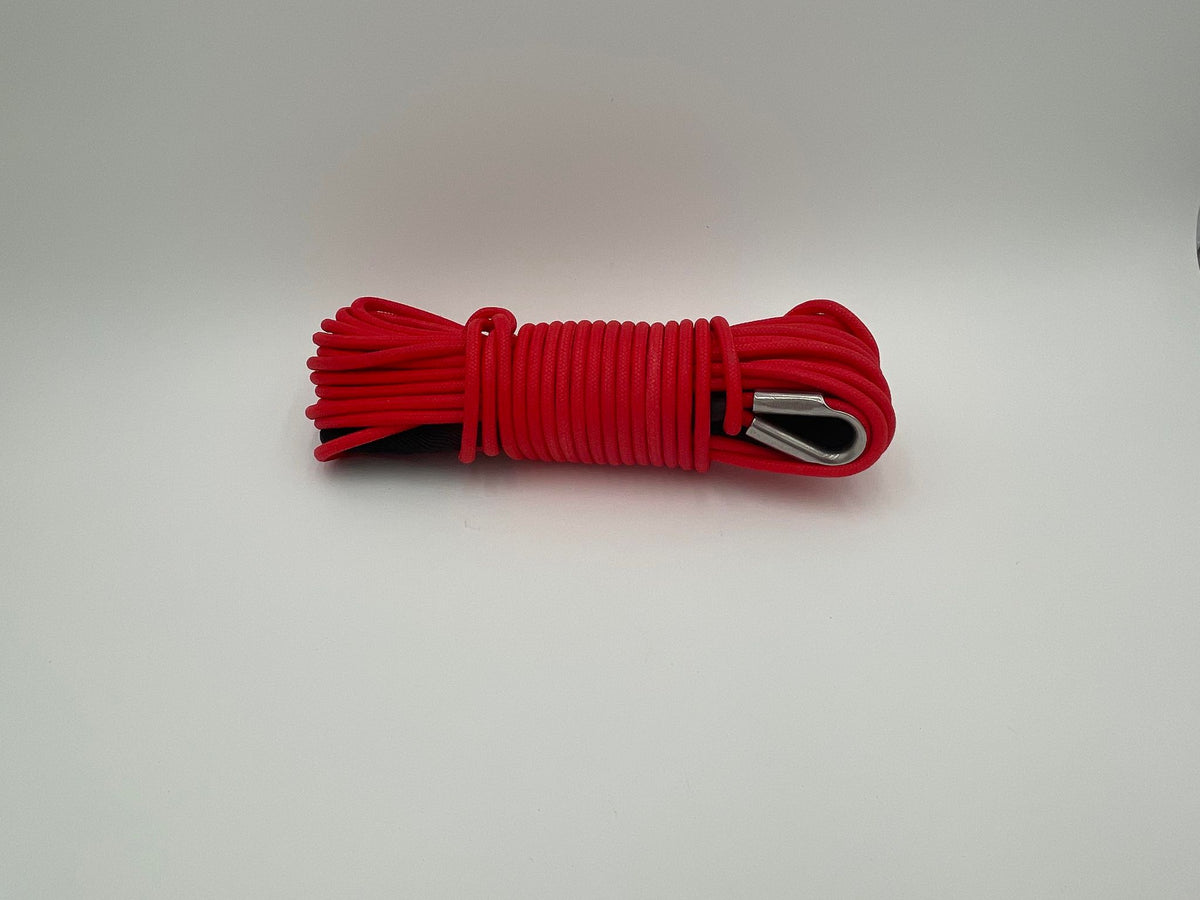 1/4" X 55' and 40' Diamondback Mainline Winch Rope Custom Splice