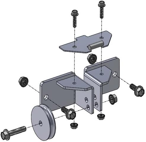 DENALI ATV/UTV Snow Plow Pulley Fairlead Kit - Standard Spool