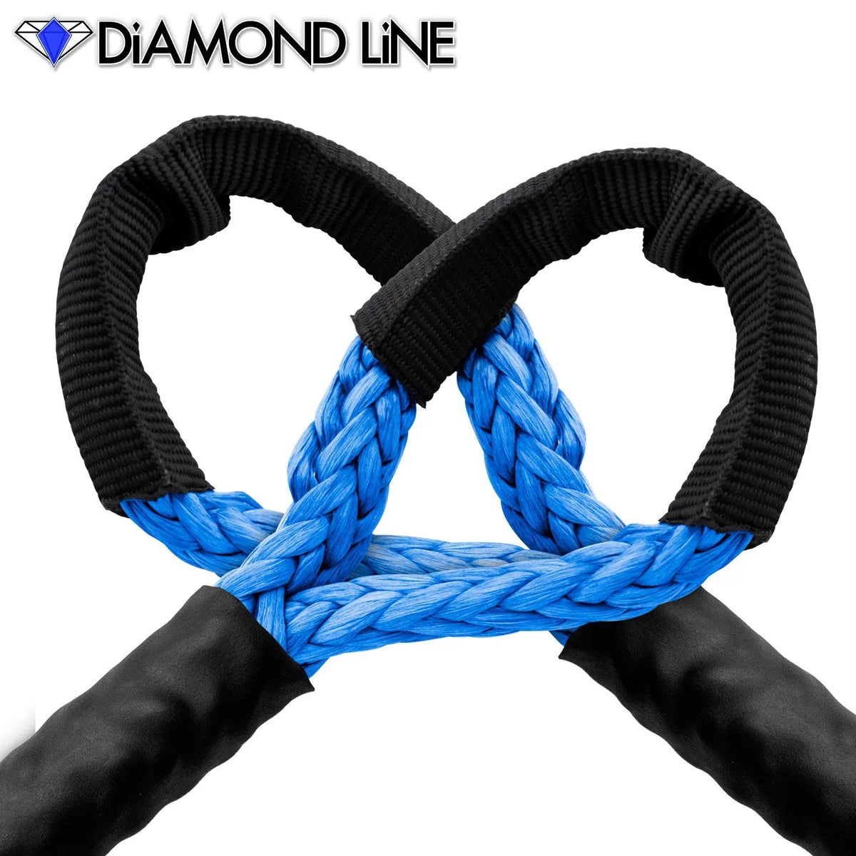 7/16" Extension - Diamond Line Winch Rope Custom Splice - Diamond Line