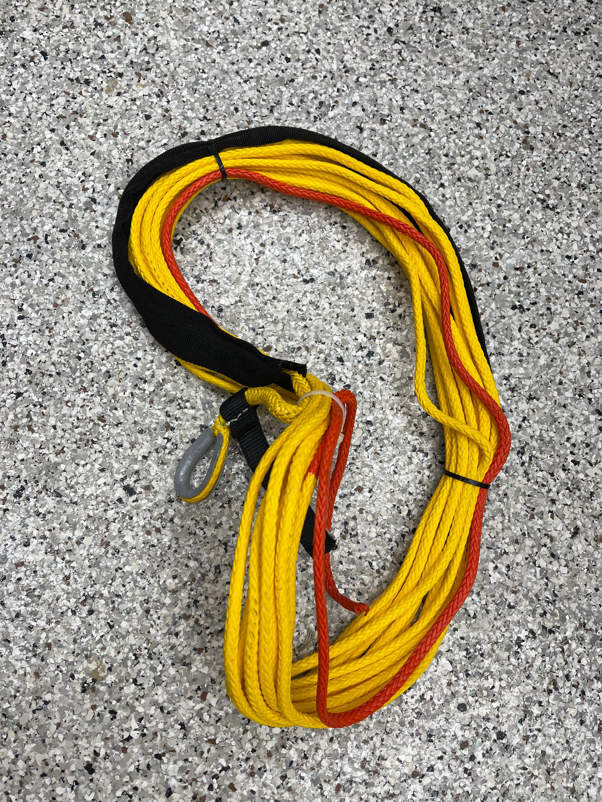 ASR 1/4 x 55 Warning Winchline Custom Splice