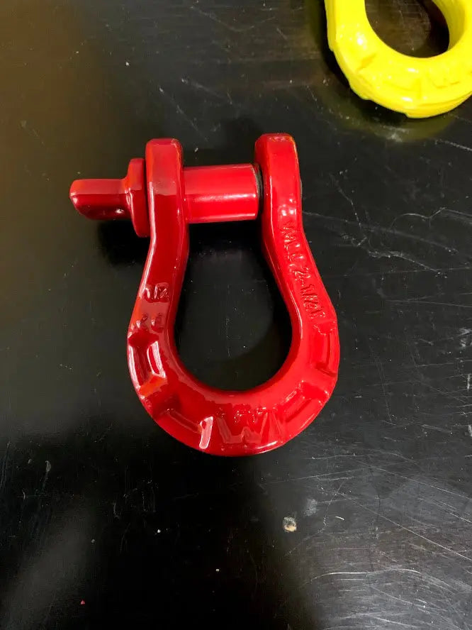 Custom Colored - 3/4 Inch EPIC D-RING SHACKLE - 18,000 LB Custom Splice