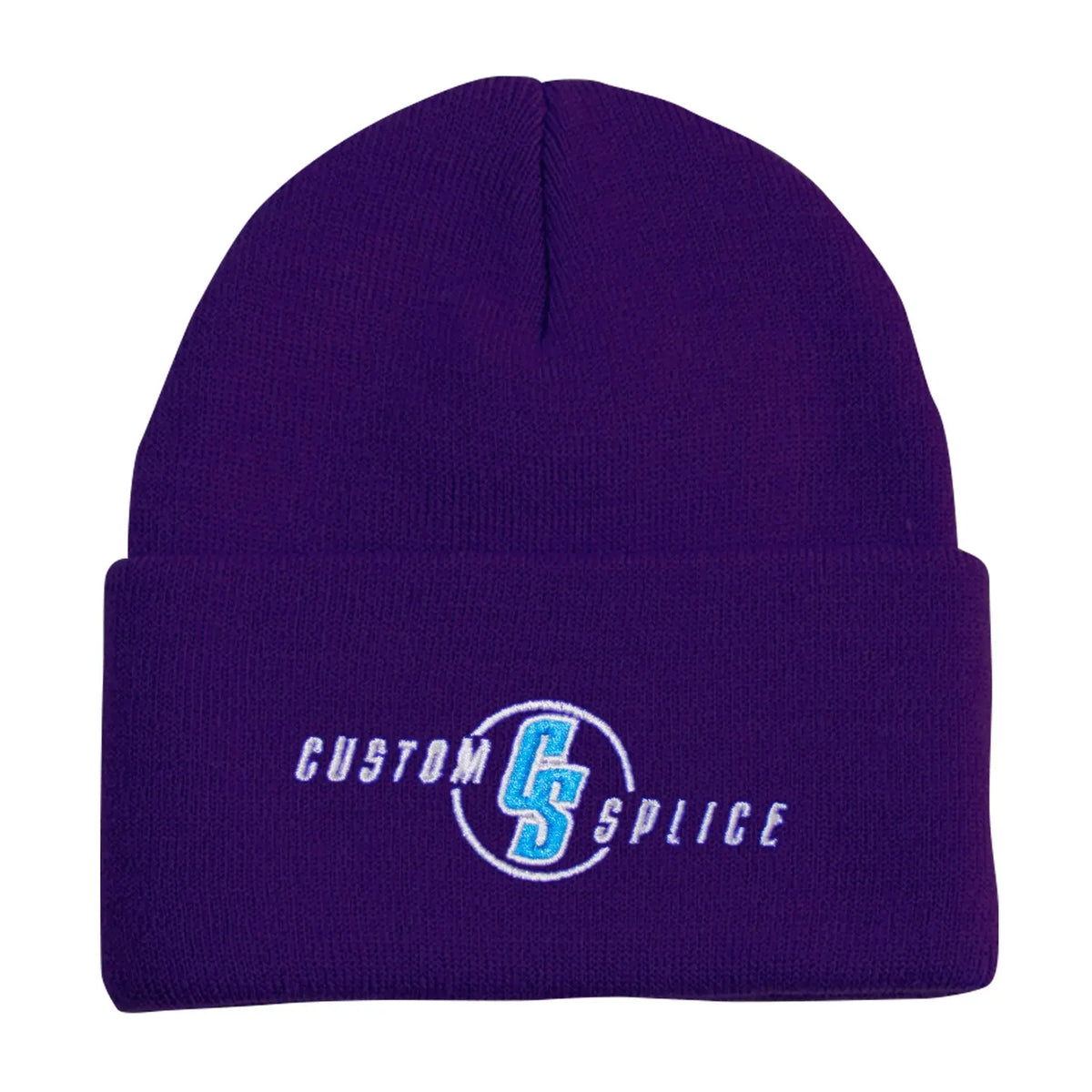 Custom Splice Embroidered Beanie Custom Splice