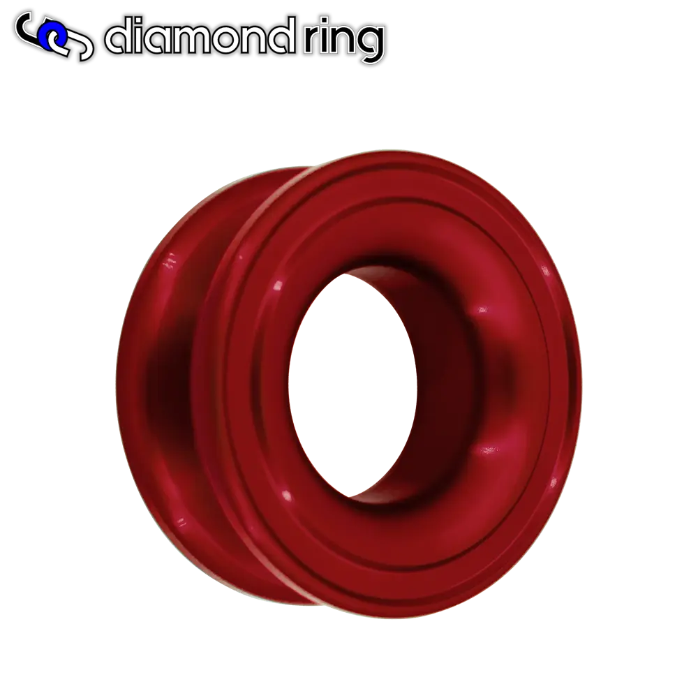 Diamond Recovery Ring - Soft Shackle Pulley Custom Splice