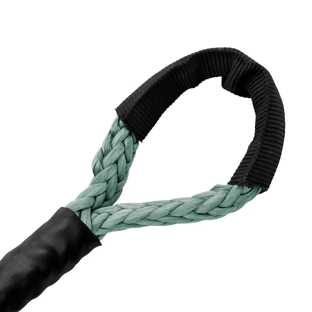 1/4 Diamond Synthetic Winch Rope Soft Eye - Dark Pewter.