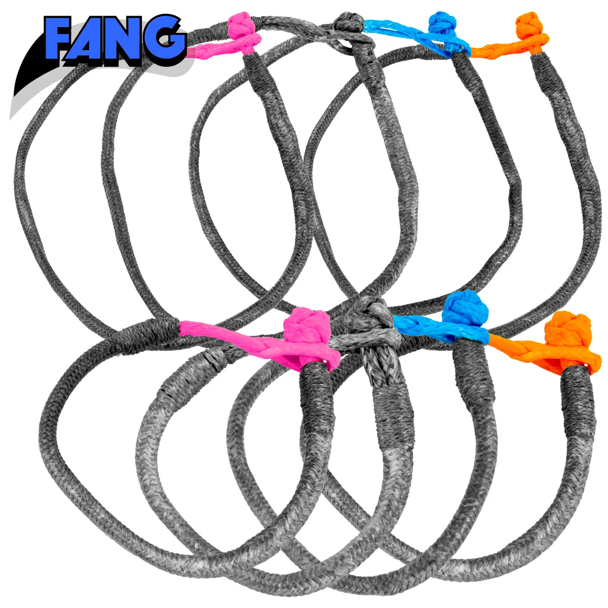 Utility FANGs - Soft Shackles for Hammocks, keychains and other outdoor uses Custom Splice