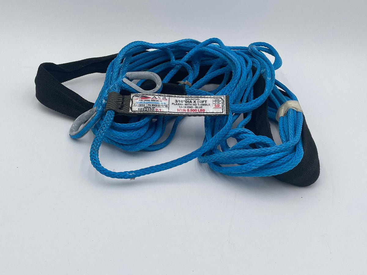 3/16" x 50' ASR Synthetic Winch Line Extension