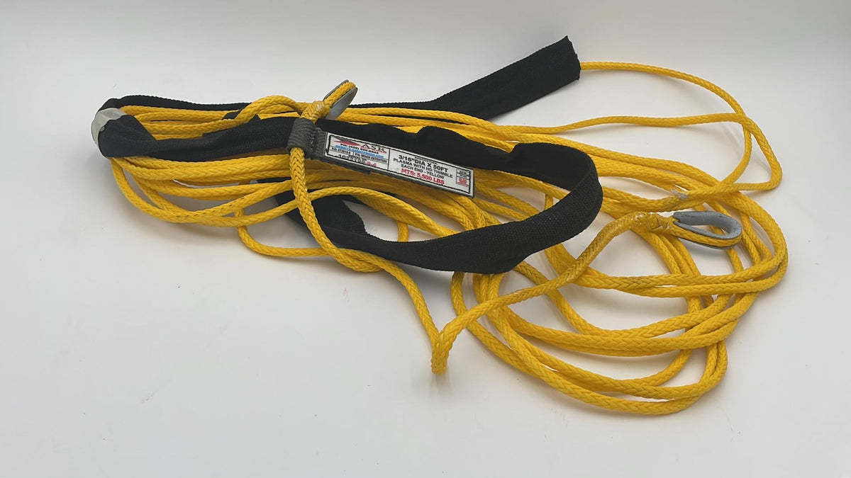 3/16" x 50' ASR Synthetic Winch Line Extension